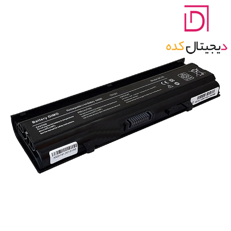 باتری لپ تاپ دل Dell Inspiron N4030-4020 برند GIMO | ظرفیت 4000 میلی آمپر | 45 وات | 6 سلولی — تصویر ۴