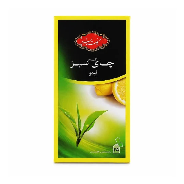 چای سبز گلستان با طعم لیمو — تصویر ۵