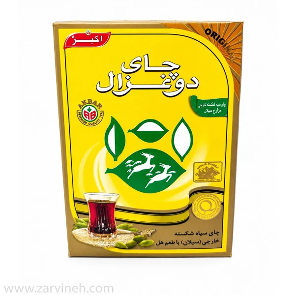 چای دو غزال با طعم هل