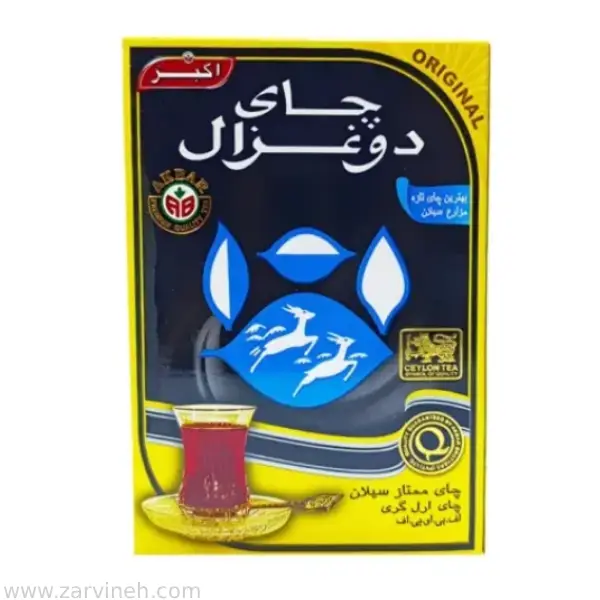 چای سیلان با طعم ارل گری دوغزال