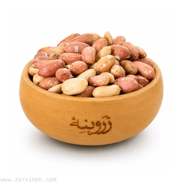 بادام زمینی آستانه نمکی