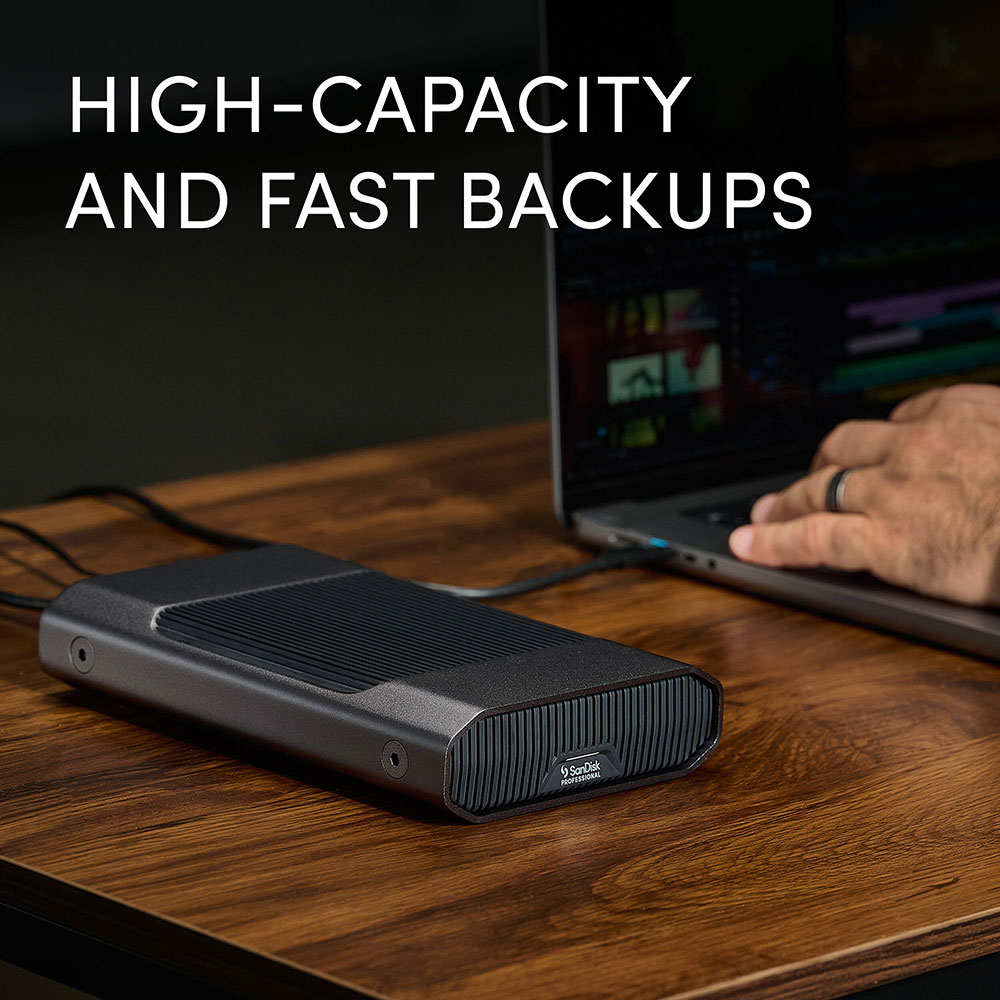 هارد اکسترنال جی تکنولوژی مدل G-Drive USB 3.2 Gen 2.0 ظرفیت 22 ترابایت SDPHF1A-022T-NBAAD — تصویر ۸