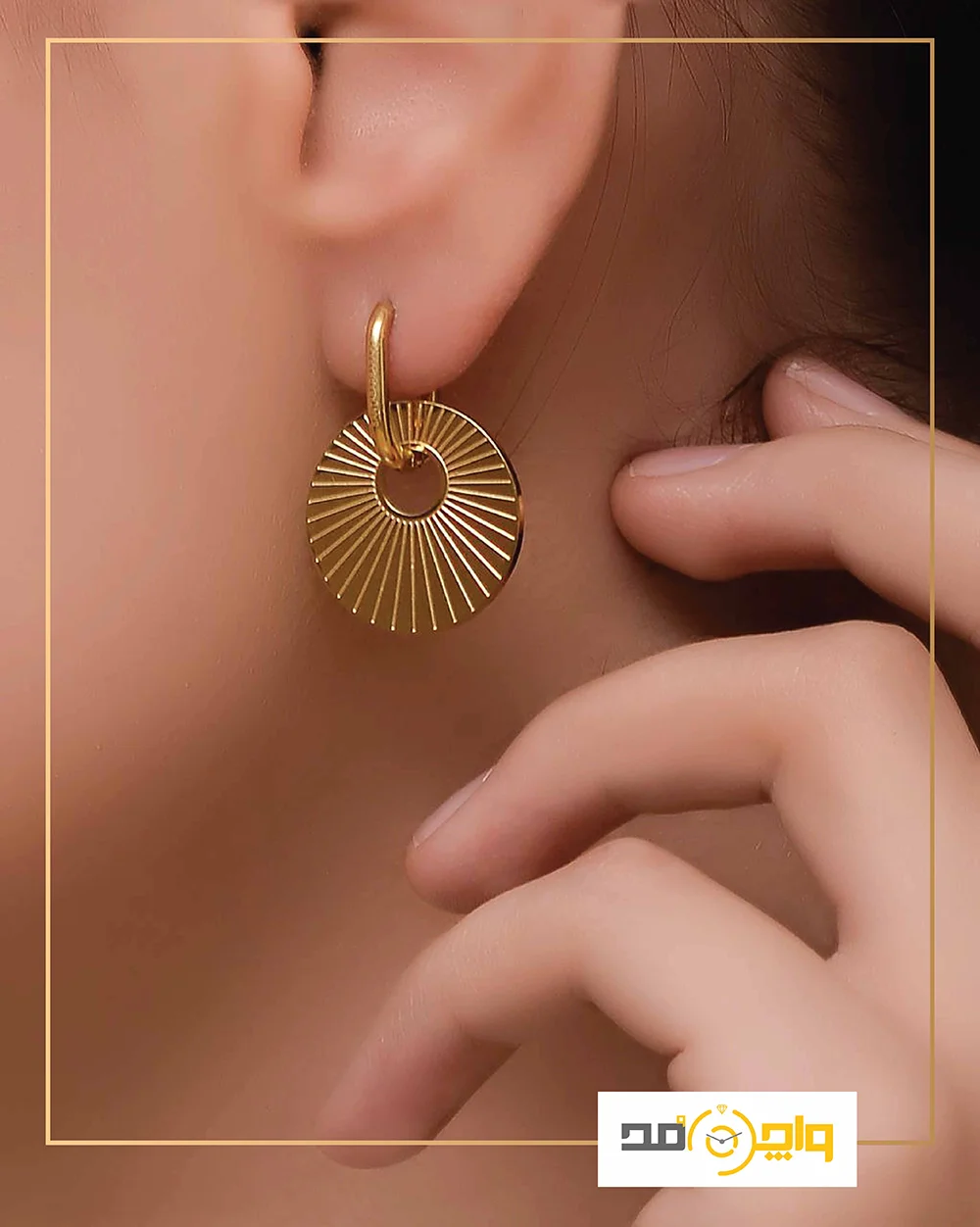 گوشواره زنانه پولو سانتا باربارا مدل SBJ.3.6003-2 — تصویر ۳