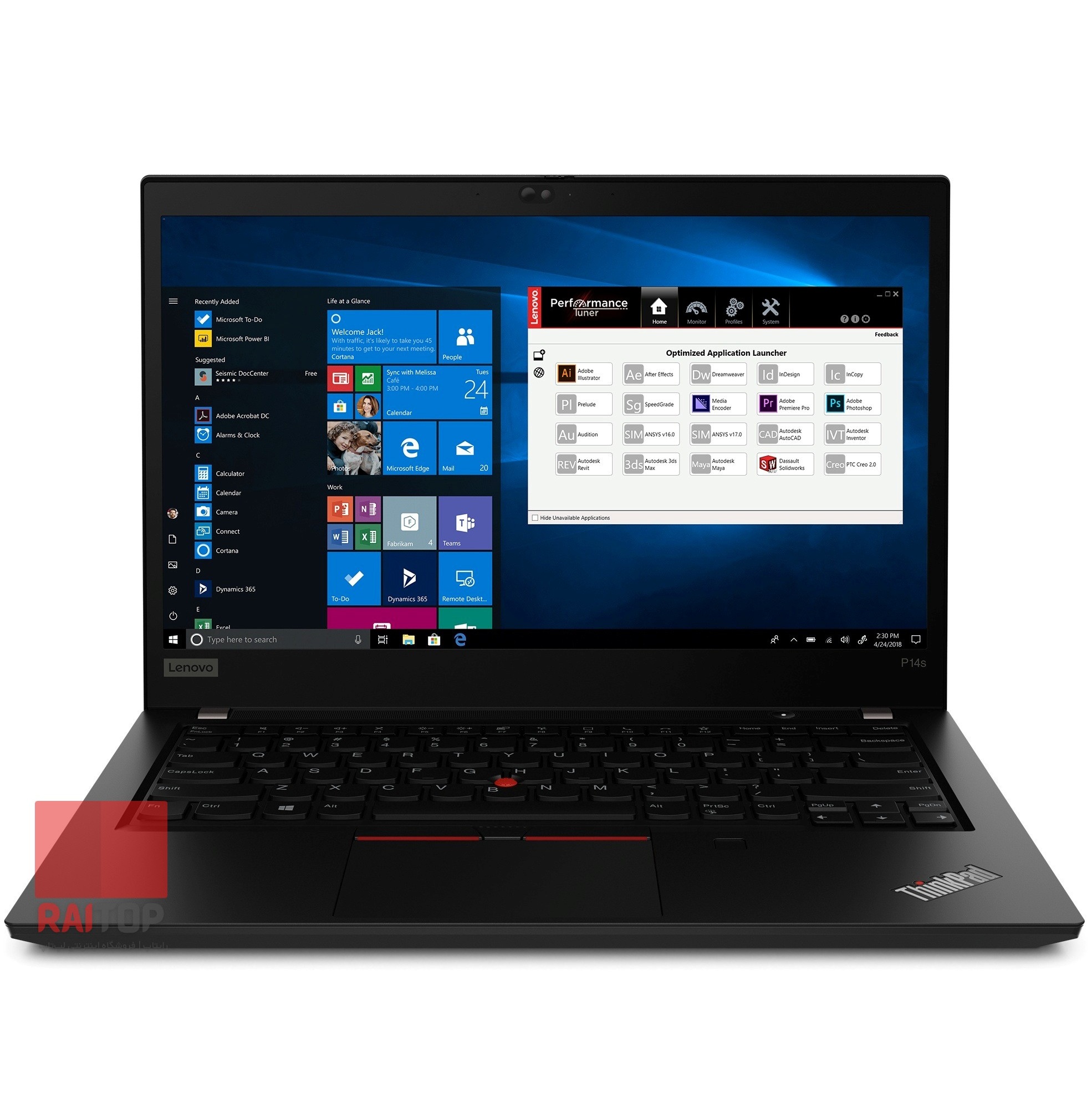 لپ تاپ 14 اینچی Lenovo مدل ThinkPad P43s