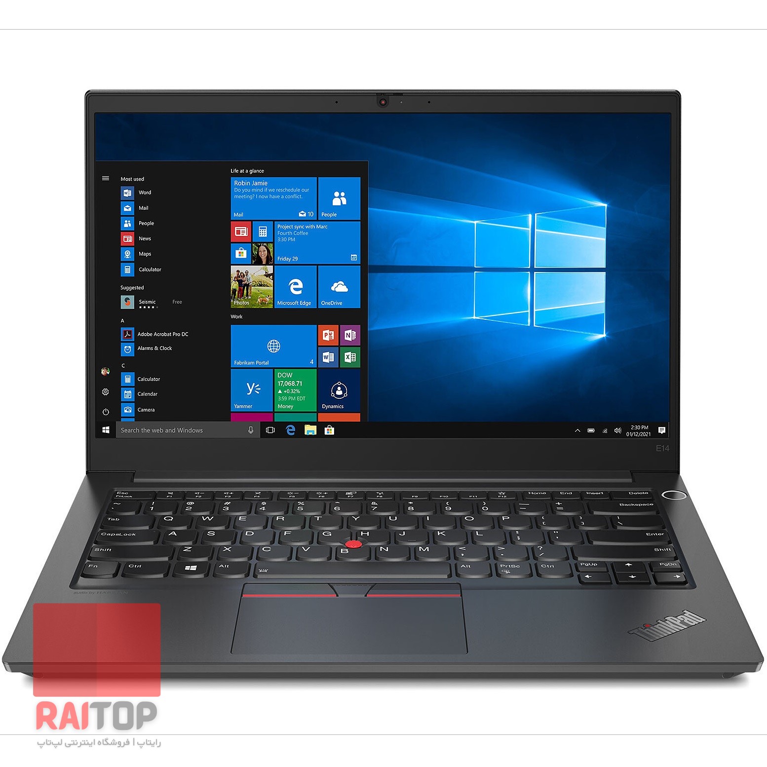 لپ تاپ 14 اینچی Lenovo مدل ThinkPad E14 Gen 2 (Intel)