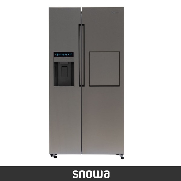 یخچال فریزر سایدبای ساید اسنوا سری هارمونی مدل SN8-2034SS — تصویر ۲