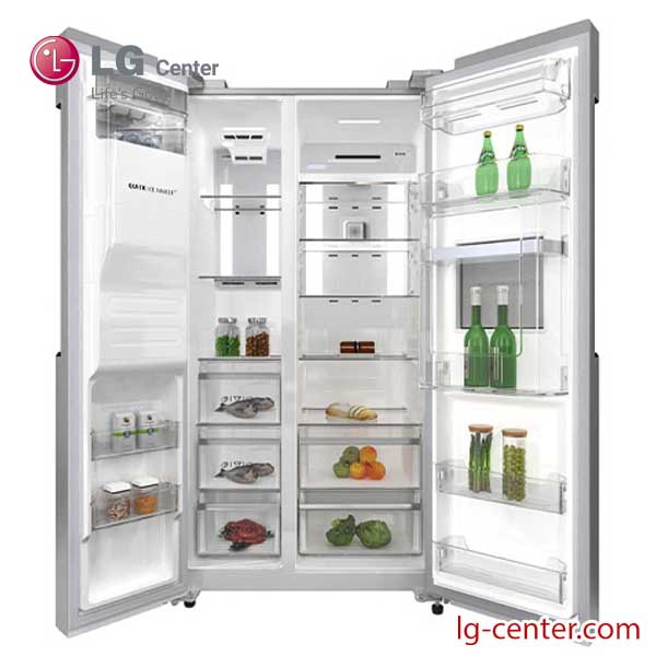 یخچال فریزر سایدبای ساید اسنوا سری هارمونی مدل SN8-2034SS — تصویر ۵