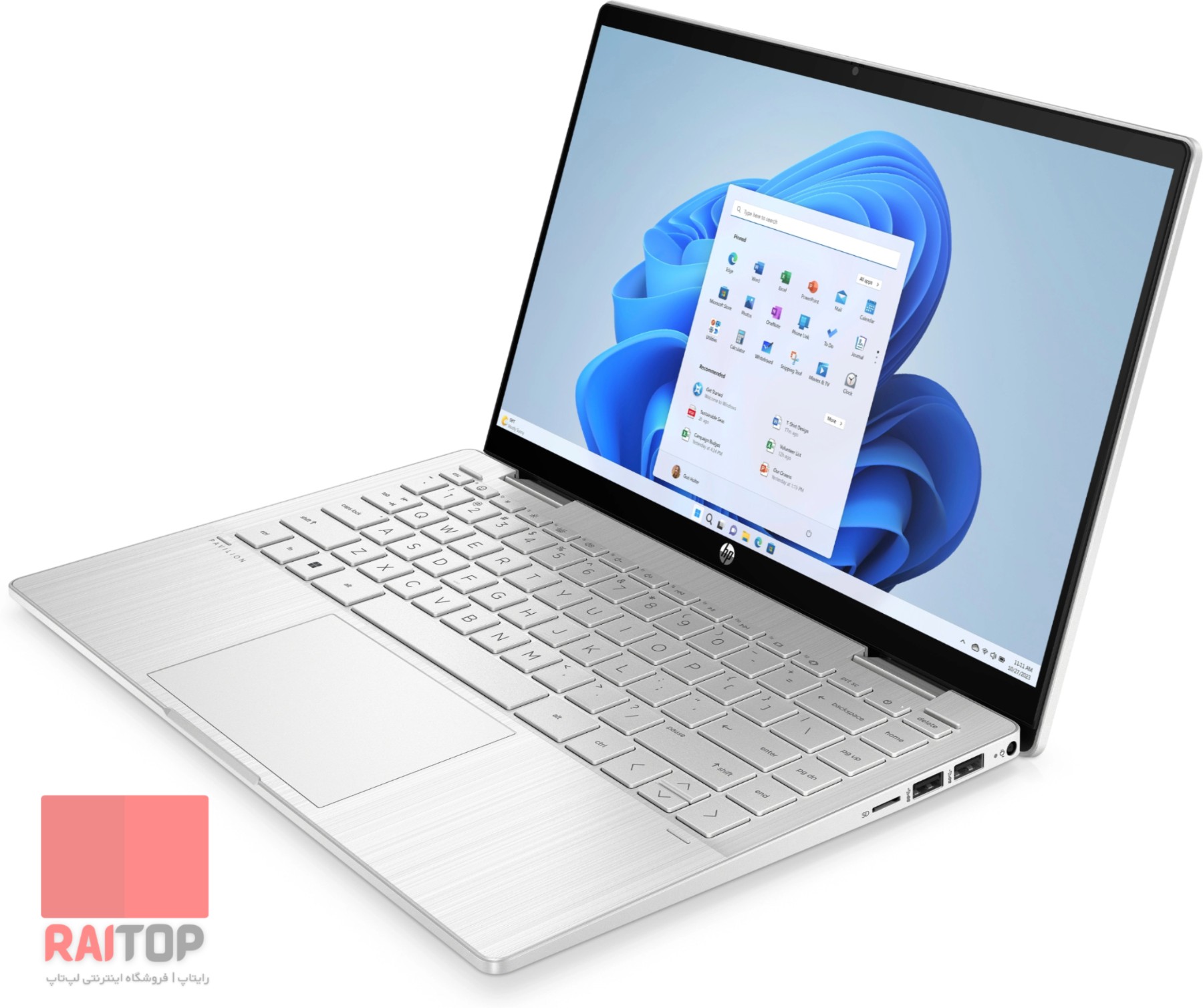 لپ تاپ 14 اینچی HP مدل Pavilion x360 14-ek2 14th — تصویر ۴