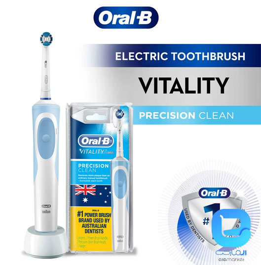 مسواک برقی اورال بی PRECISION CLEAN D100 — تصویر ۲