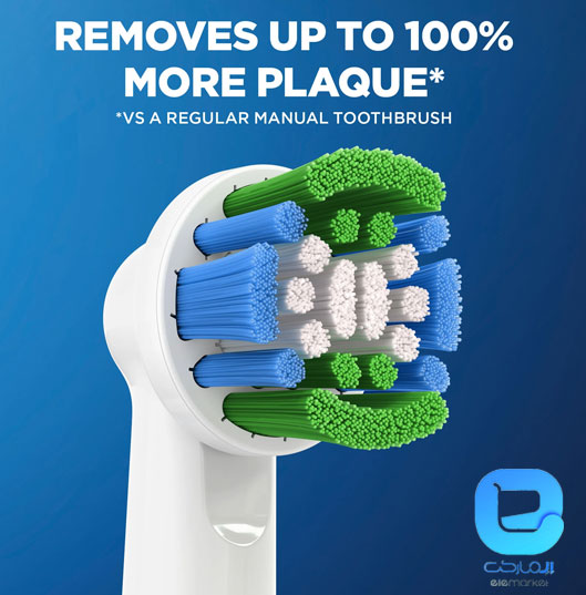 مسواک برقی اورال بی PRECISION CLEAN D100 — تصویر ۴