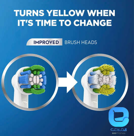 مسواک برقی اورال بی PRECISION CLEAN D100 — تصویر ۷