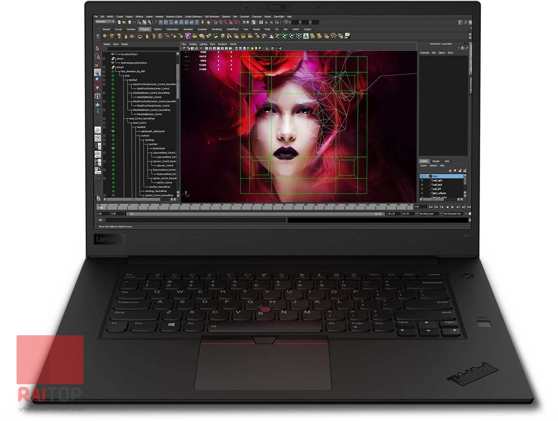 لپ تاپ 15 اینچی Lenovo مدل ThinkPad P1 Gen 2