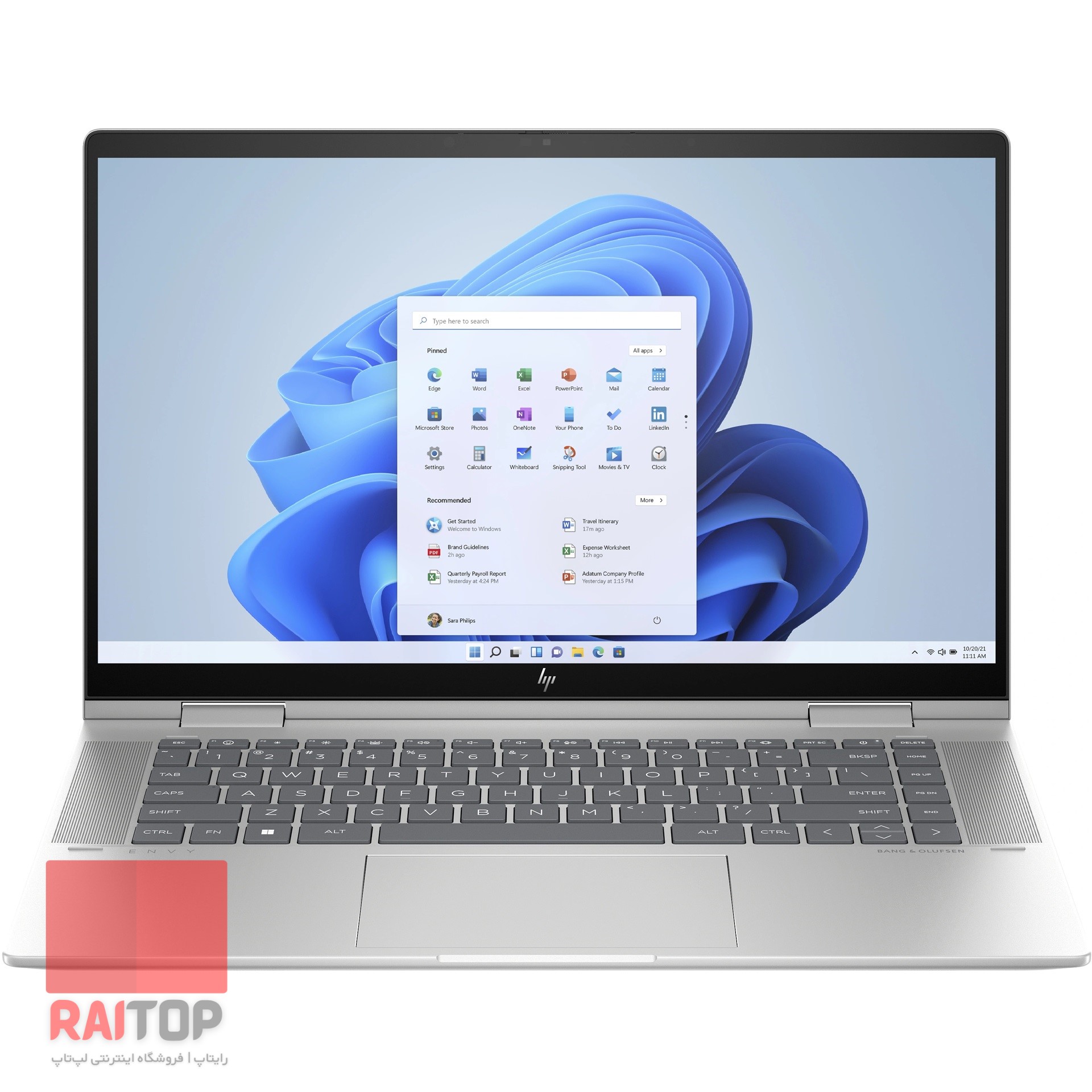 لپ تاپ 2 در 1 HP مدل Envy x360 15-fe0
