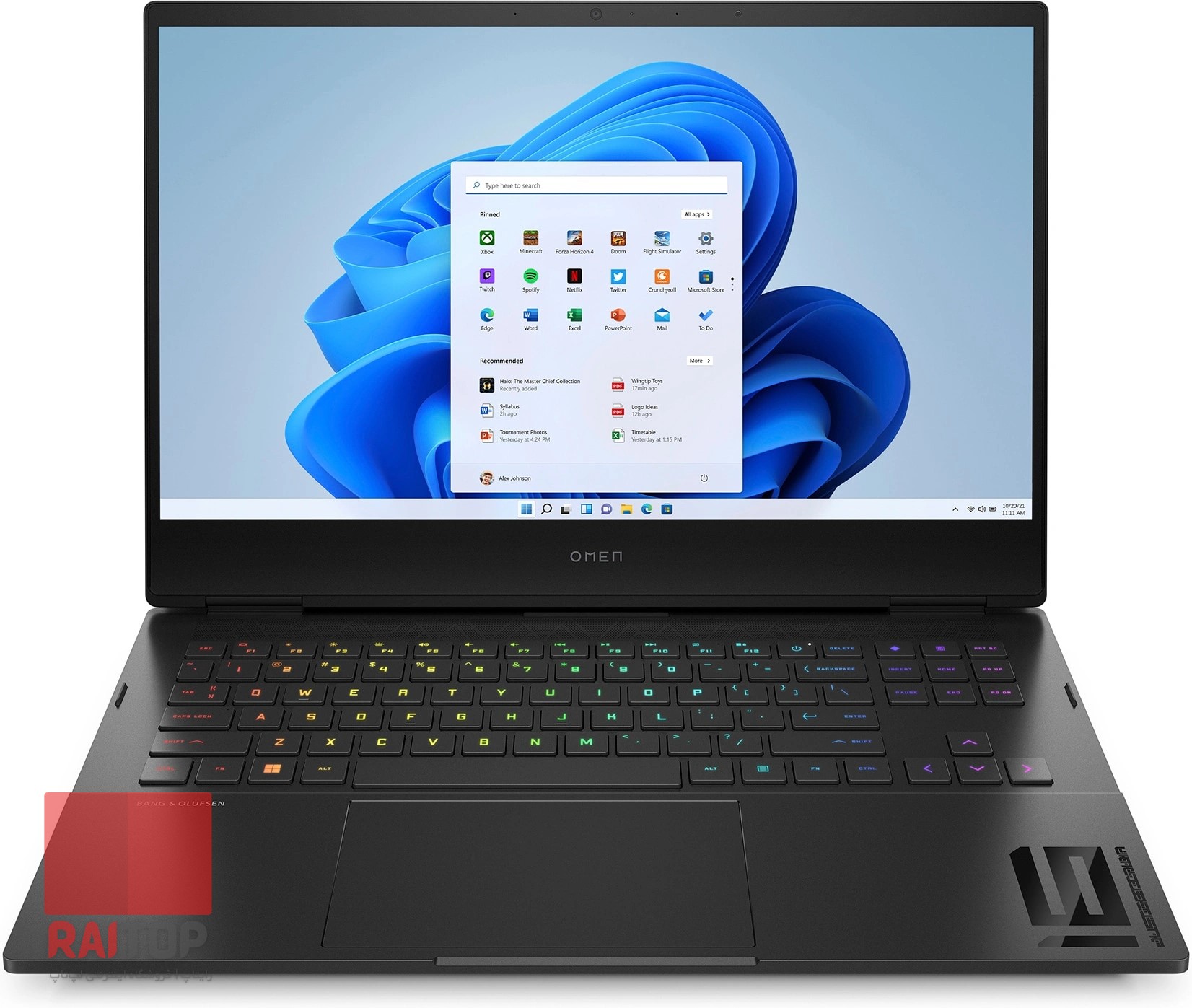 لپ تاپ 16 اینچی گیمینگ HP مدل Omen 16-n0 6900HX 3070Ti