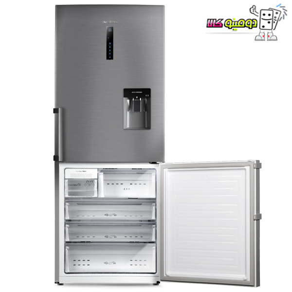 یخچال فریزر کمبی فریزر پایین پاکشوما مدل RCP-496iX — تصویر ۳