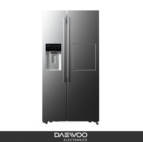 یخچال فریزر ساید بای ساید دوو مدل استیل DS-3020SS — تصویر ۲