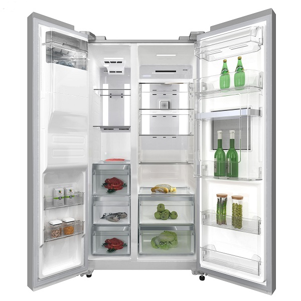 یخچال فریزر ساید بای ساید دوو مدل سفید براق DS-3020GW — تصویر ۳