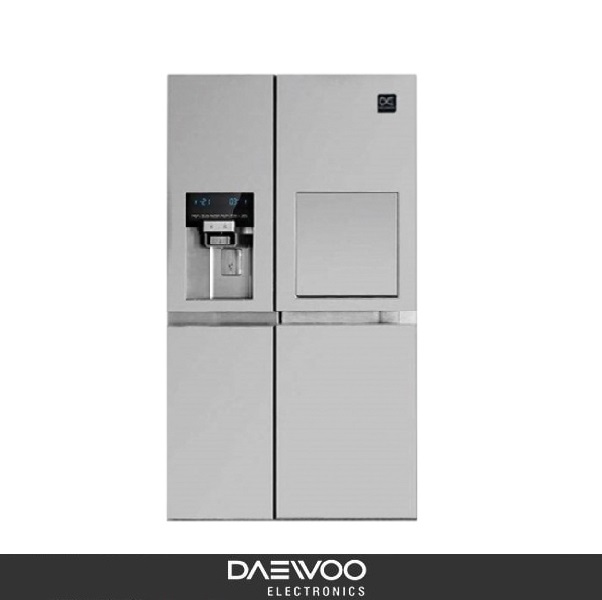 یخچال فریزر ساید بای ساید دوو مدل DS-3330SS استیل — تصویر ۲