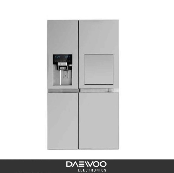 یخچال فریزر ساید بای ساید دوو مدل D5S-3325SS استیل — تصویر ۲