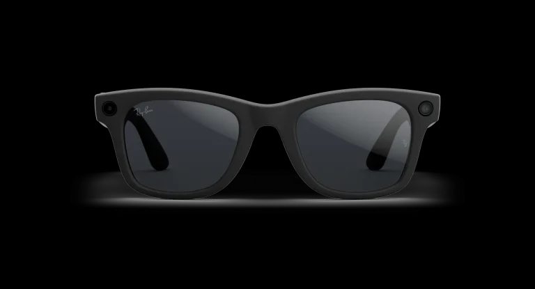 عینک هوشمند RAY-BAN | META GEN 2 WAYFARER Matte Black Grey Transitions S50 — تصویر ۴