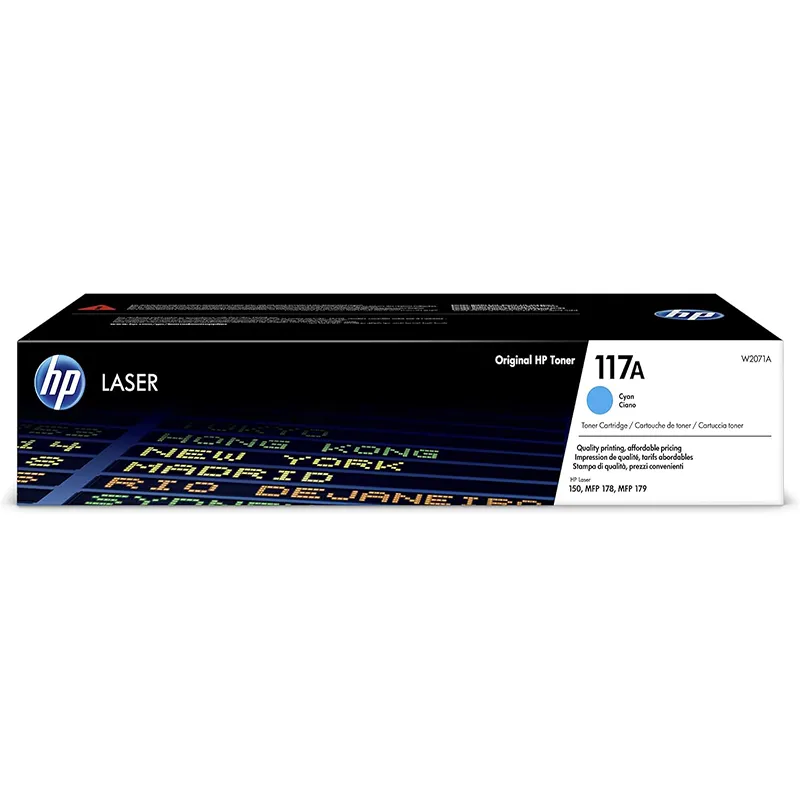 کارتریج لیزری HP مدل 117A آبی