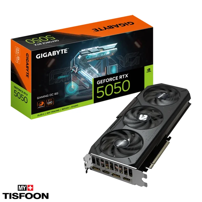 کارت گرافیک گیگابایت GeForce RTX 5050 GAMING OC 8GB