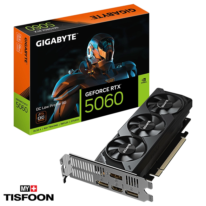 کارت گرافیک گیگابایت مدل GeForce RTX5060 OC LOW PROFILE 8GB