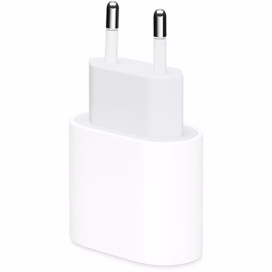 شارژر دیواری 20W اپل دو پین پارت نامبر ZM/A باگارانتی 18 ماهه شرکتی (های کپی)