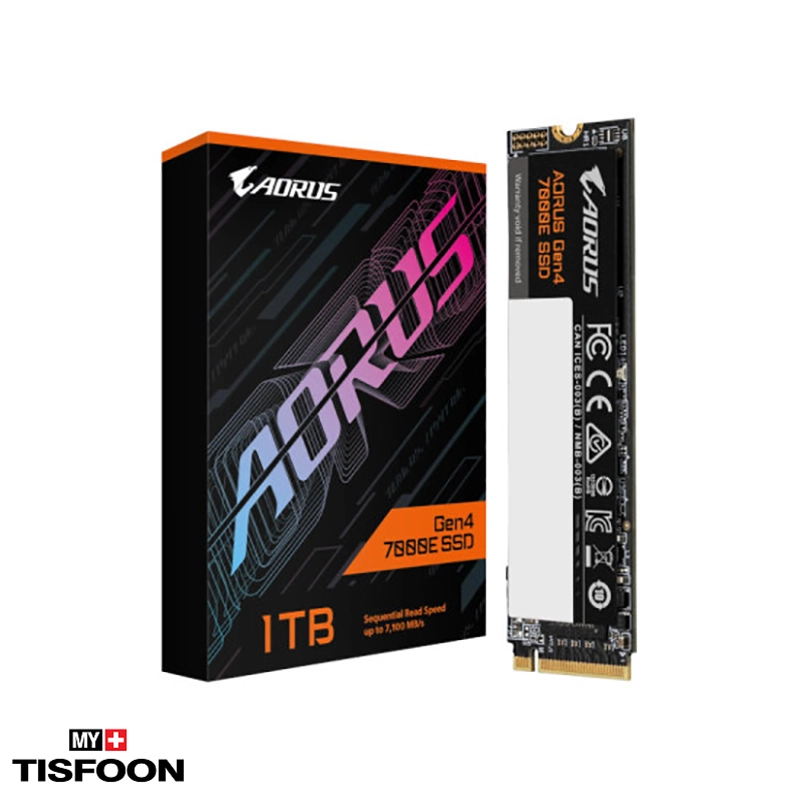 اس اس دی گیگابایت مدل AORUS Gen4 7300 ظرفیت ۱ ترابایت