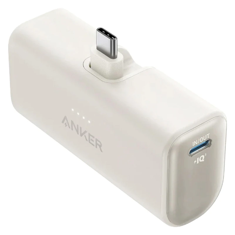پاوربانک 5000 میلی‌ آمپر انکر مدل Anker Nano Power Bank A1653 با گارانتی 18 ماهه شرکتی