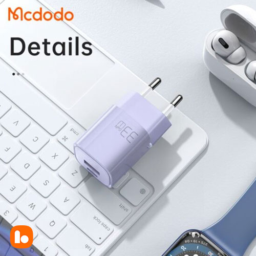 کله شارژ 33W مک دودو مدل Mcdodo CH-0921 — تصویر ۸