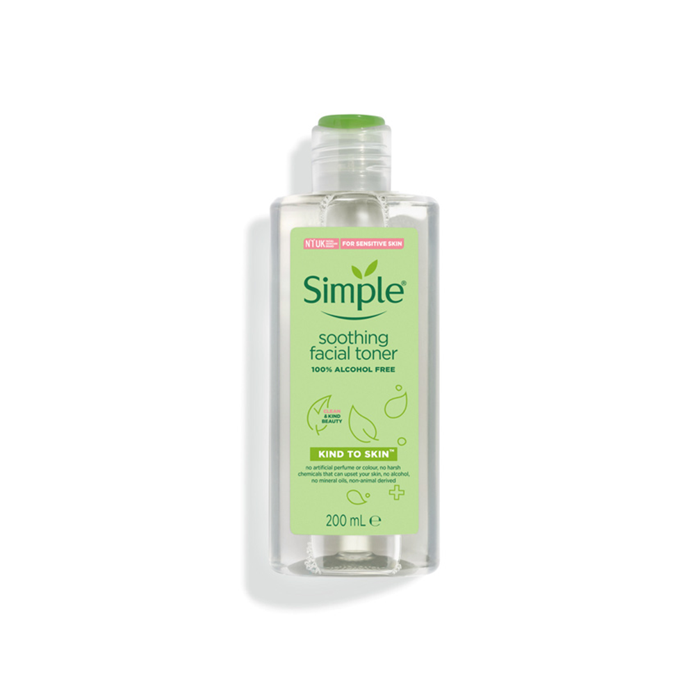 تونر سیمپل Simple مدل soothing facial toner — تصویر ۲