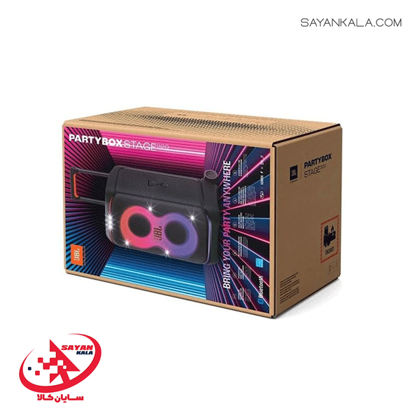 اسپیکر بلوتوثی جی بی ال مدل SPEAKER BLUETOOTH JBL PARTYBOX STAGE 320 — تصویر ۶
