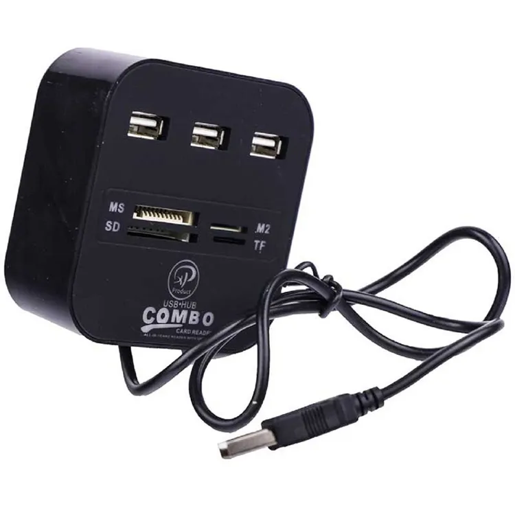 هاب و رم ریدر کومبو 3 پورت ایکس پی مدل XP-HC836G — تصویر ۴