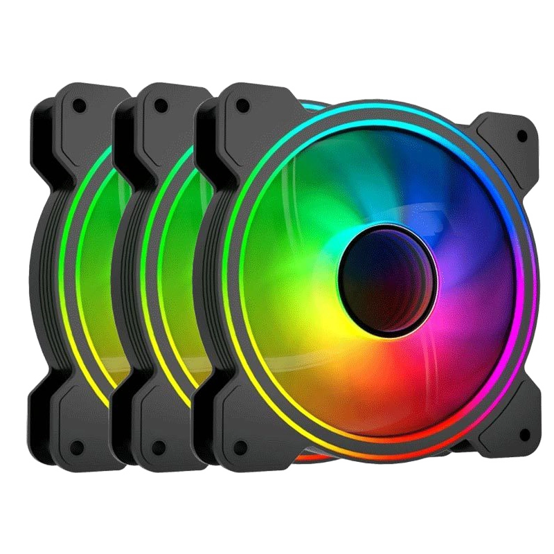 فن کیس لا جی کی بسته 3 عددی مدل FAN CASE LOGIKEY F322 — تصویر ۲