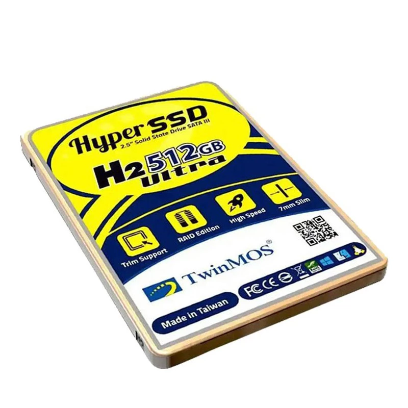 اس اس دی اینترنال توین موس ظرفیت 512 گیگابایت SSD SATA TWINMOS 512GB — تصویر ۴