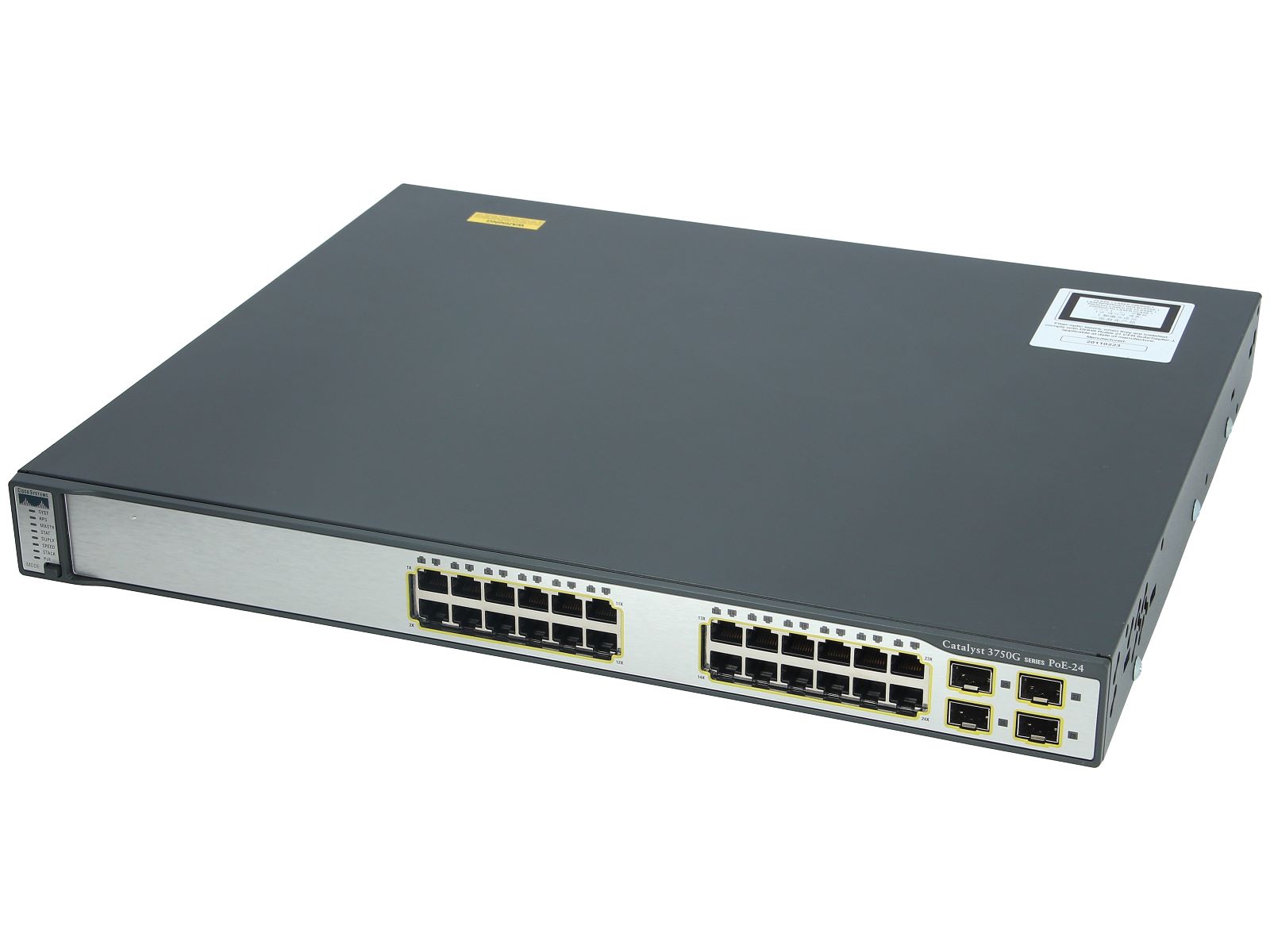 سوئیچ Cisco WS-C3750G-24PS-S — تصویر ۳