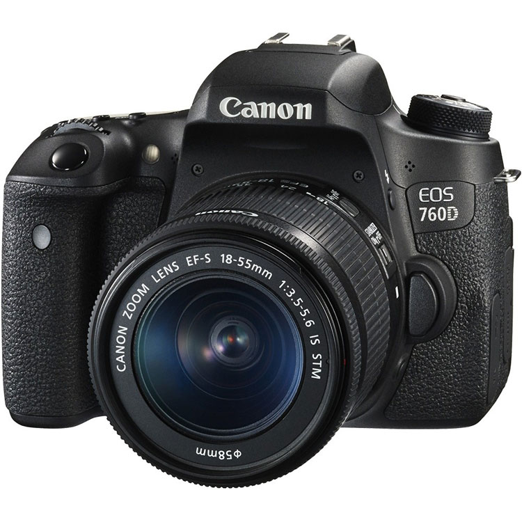 دوربین دیجیتال عکاسی کانن Canon EOS 760D 18-55 – دست دوم — تصویر ۲