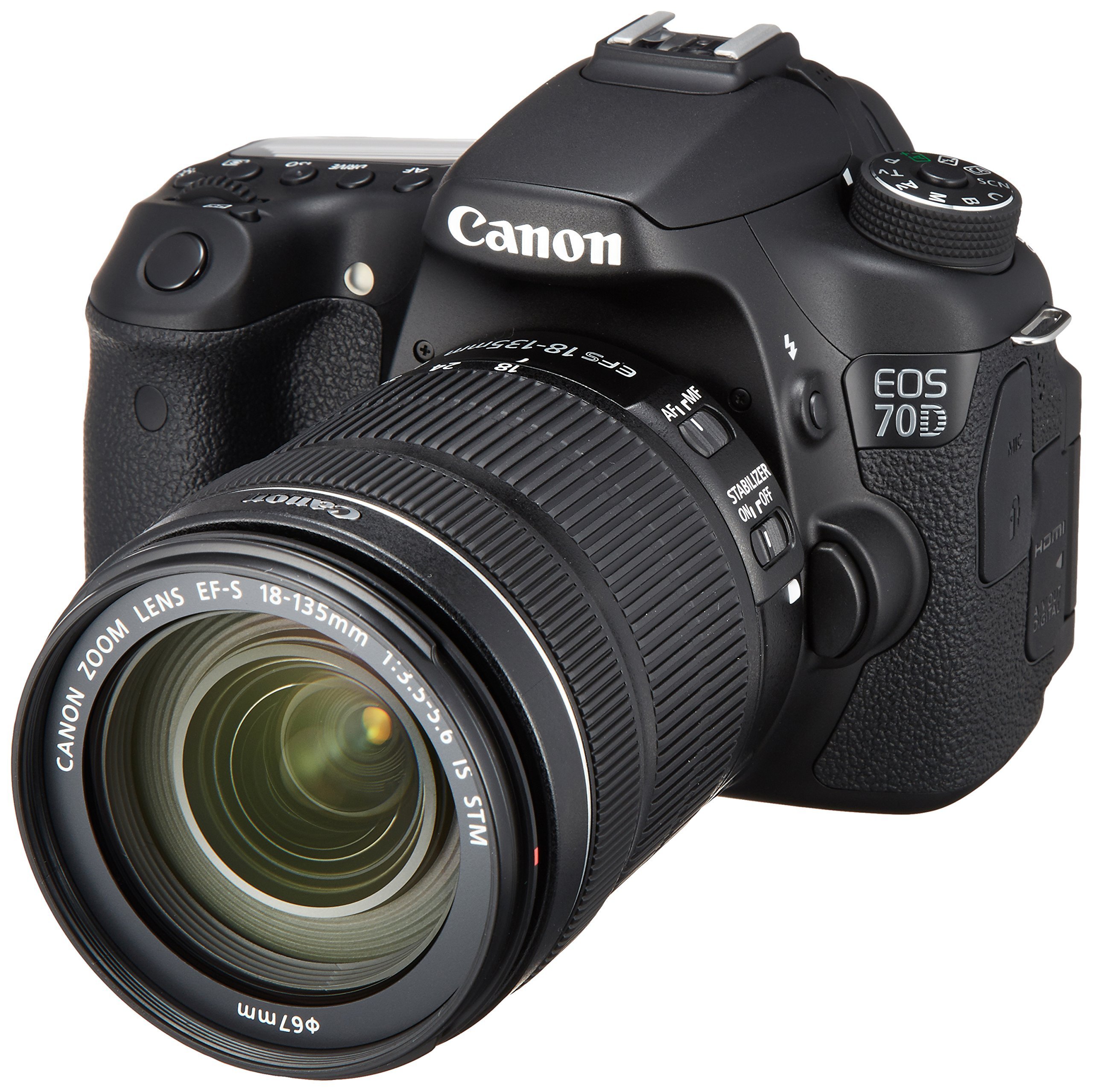 دوربین دیجیتال عکاسی کانن مدل EOS 70D با لنز STM 18-135 – دست دوم