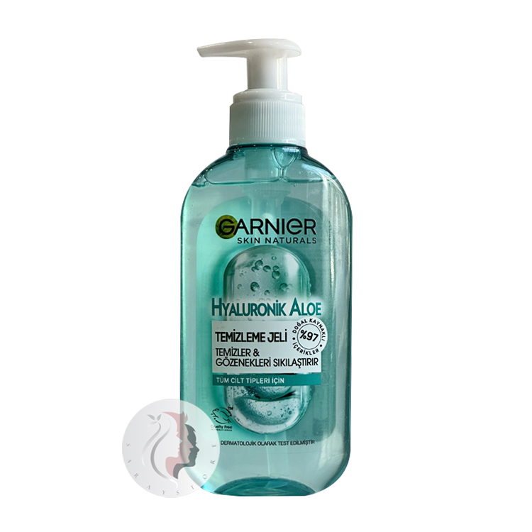 ژل شست و شوی صورت مدل Aloe Refreshing Gel Wash گارنیر 200 میل — تصویر ۳