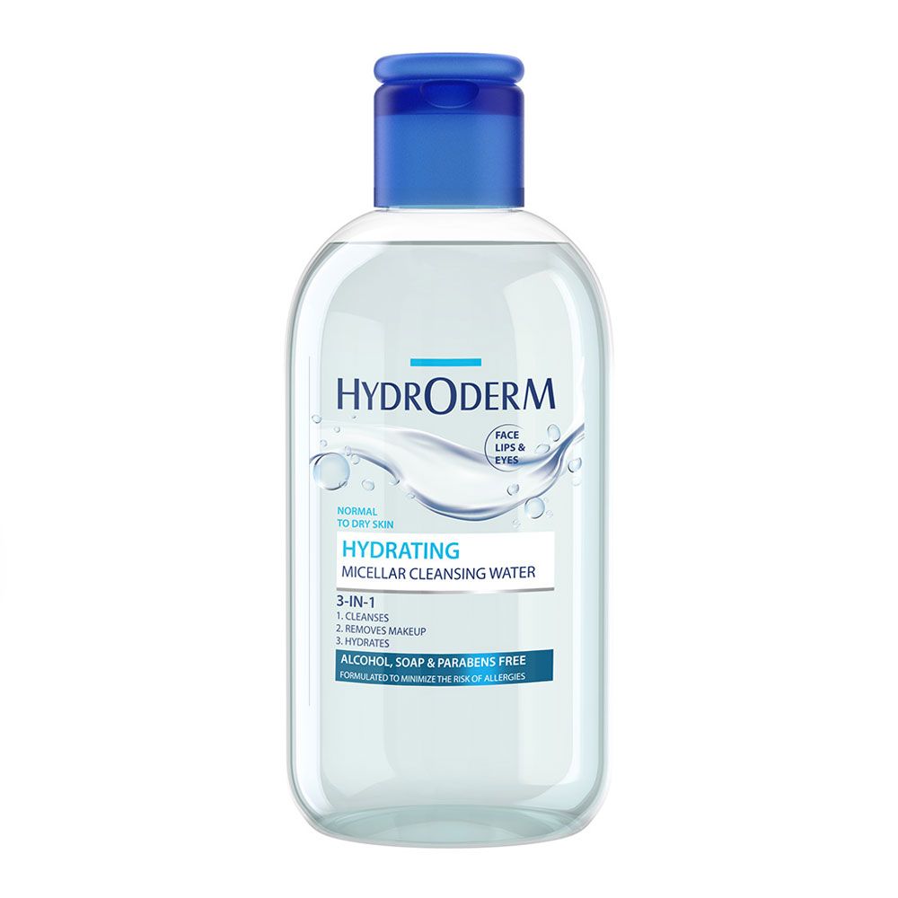 میسلار واتر 3 در 1 Hydrating مناسب پوست معمولی و خشک هیدرودرم — تصویر ۲