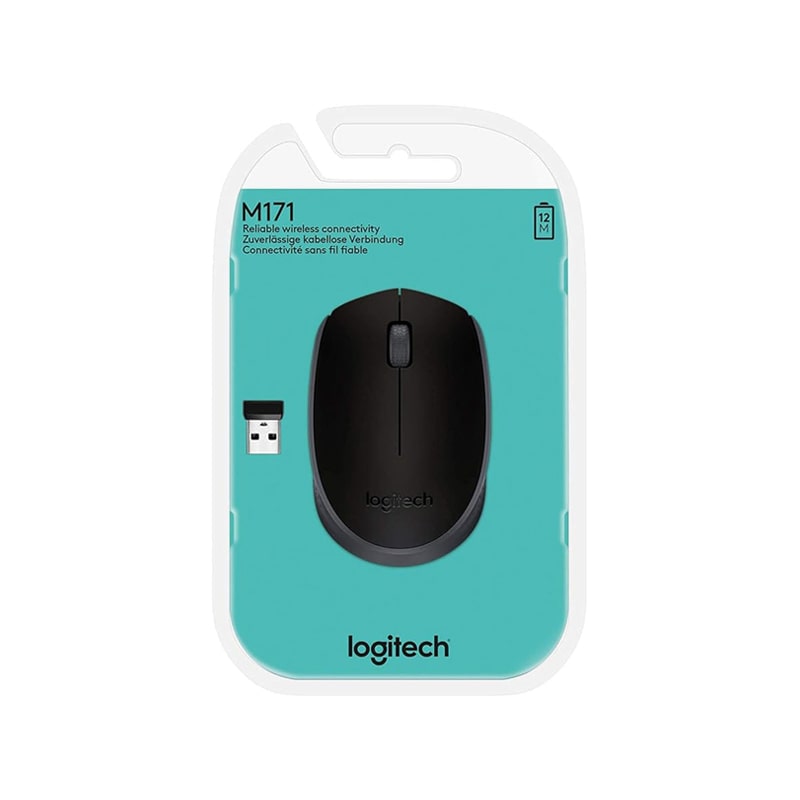 موس لاجیتک M171 WIRELESS Black — تصویر ۵