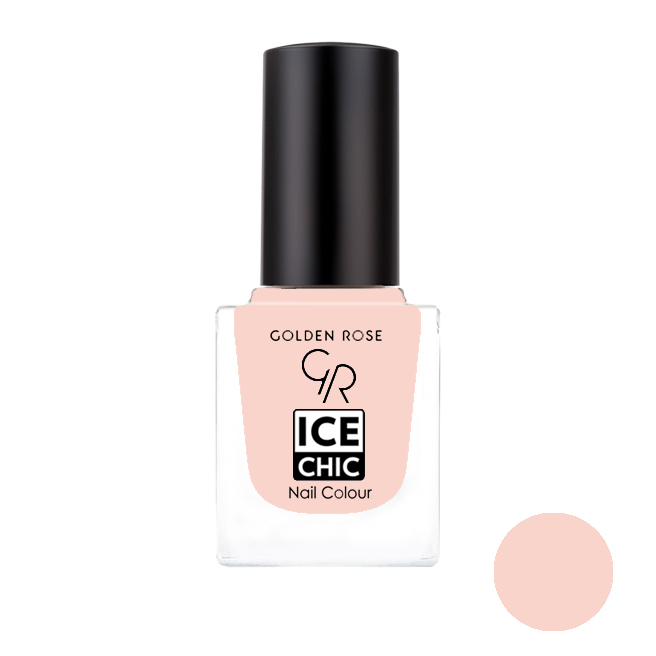 لاک ناخن گلدن رز مدل Ice chic شماره 90 — تصویر ۲