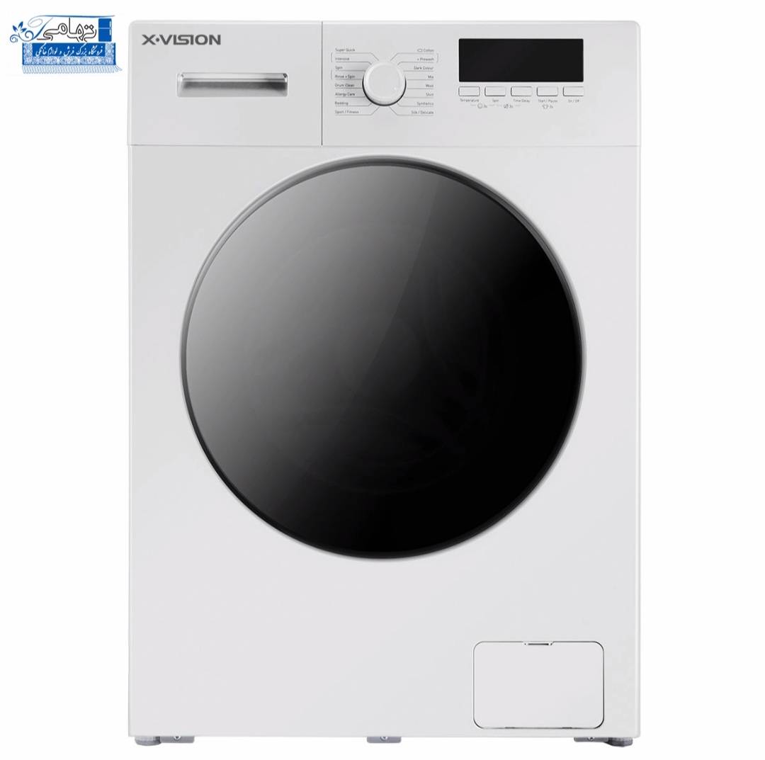 ماشین لباسشویی ایکس ویژن 8 کیلو مدل TE84