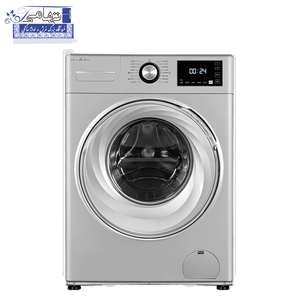 ماشین لباسشویی ایکس ویژن 8 کیلو مدل WE82