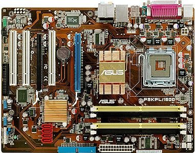 مادربرد ایسوس استوک فاقد پنل MOTHERBOARD ASUS P5KPL/1600