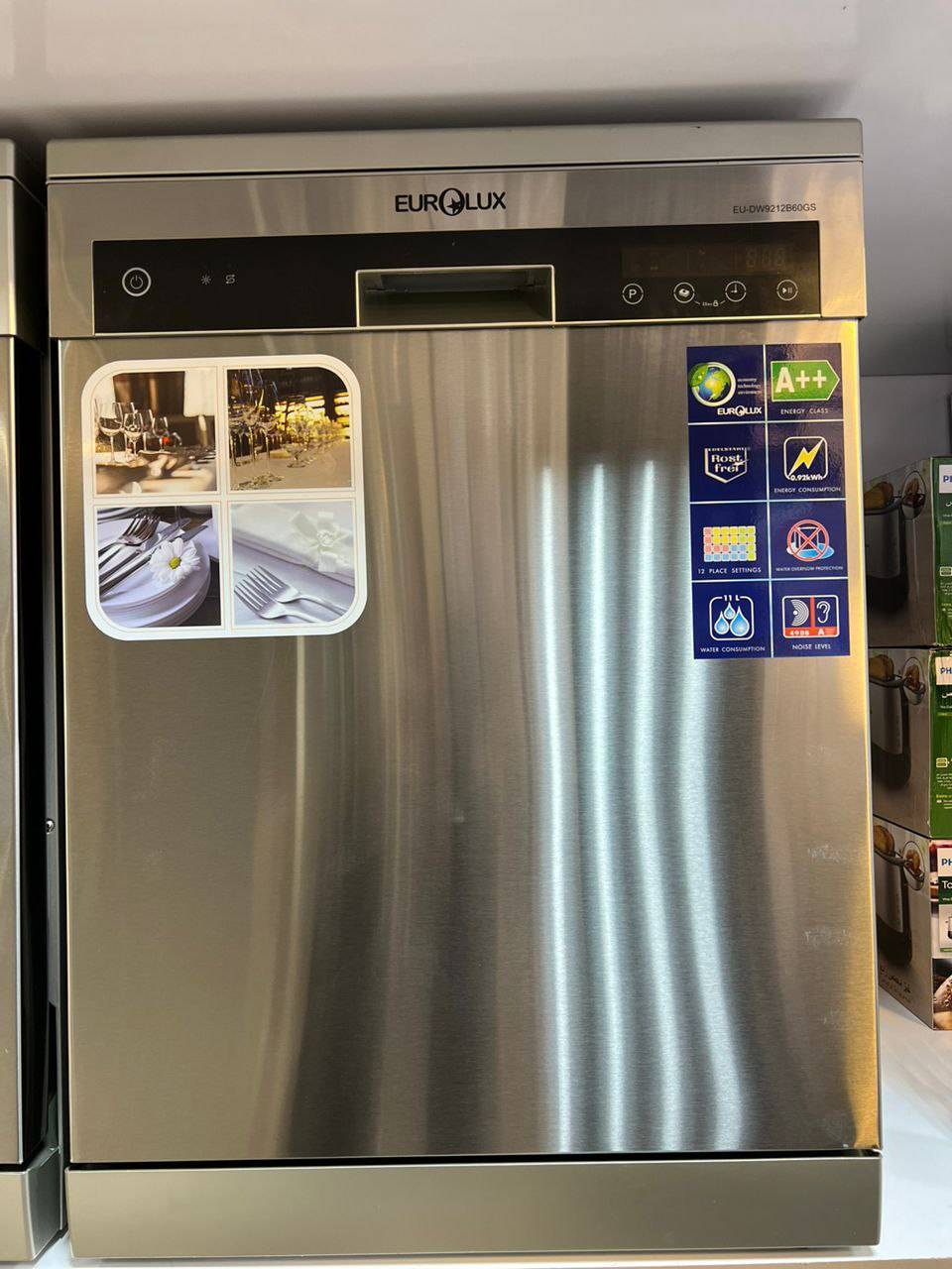ماشین ظرفشويی يورولوكس مدل EU-DW9212B60GS — تصویر ۳