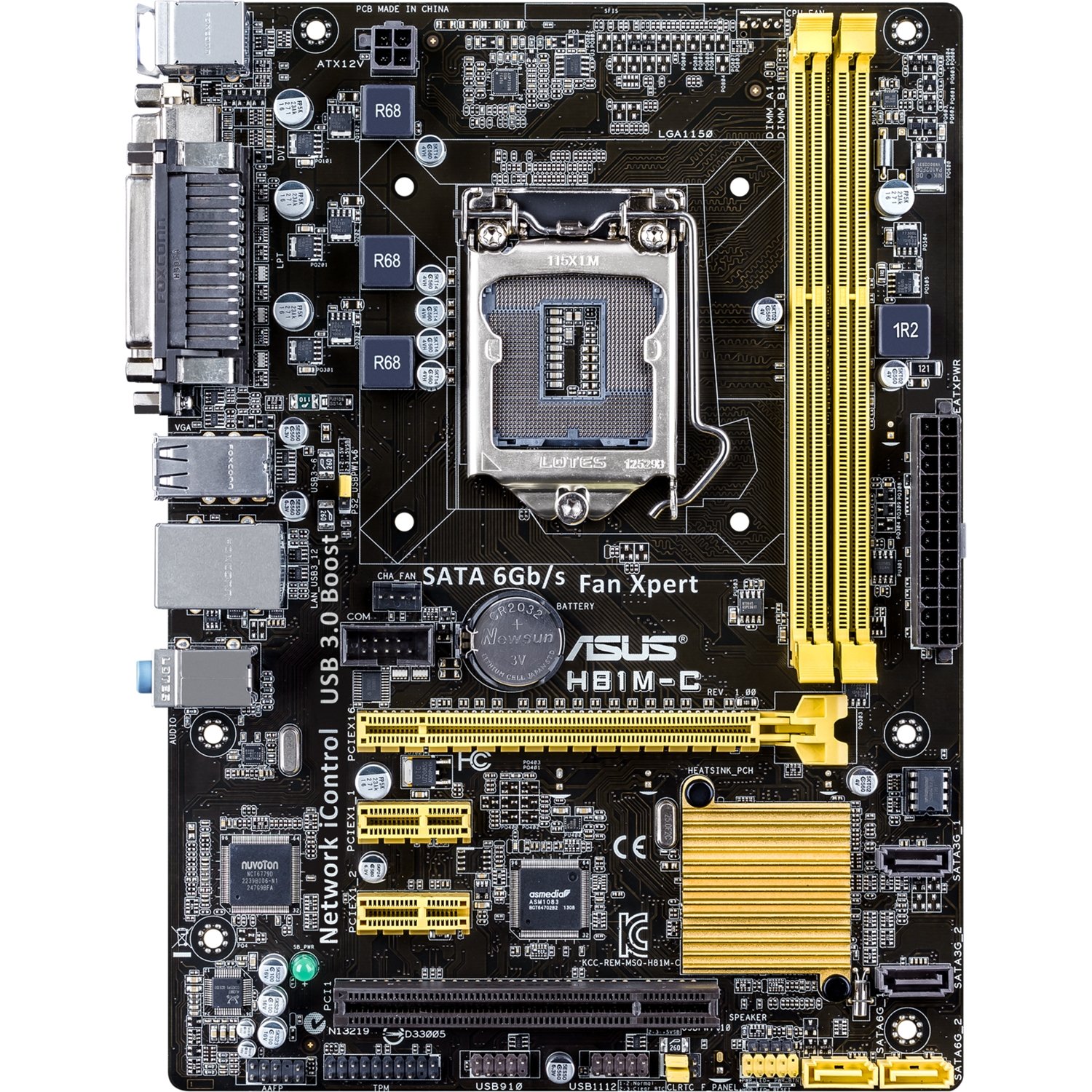 مادربرد ایسوس استوک MOTHERBOARD ASUS H81M-C/CSM