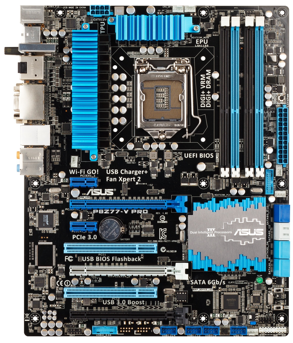 مادربرد ایسوس استوک با VGA معیوب MOTHERBOARD ASUS P8Z77-V PRO