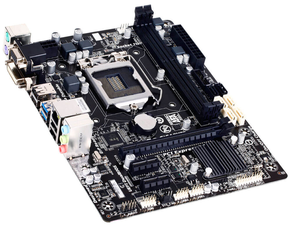 مادربرد گیگابایت استوک مدل MOTHERBOARD GIGABYTE B85M-D2V